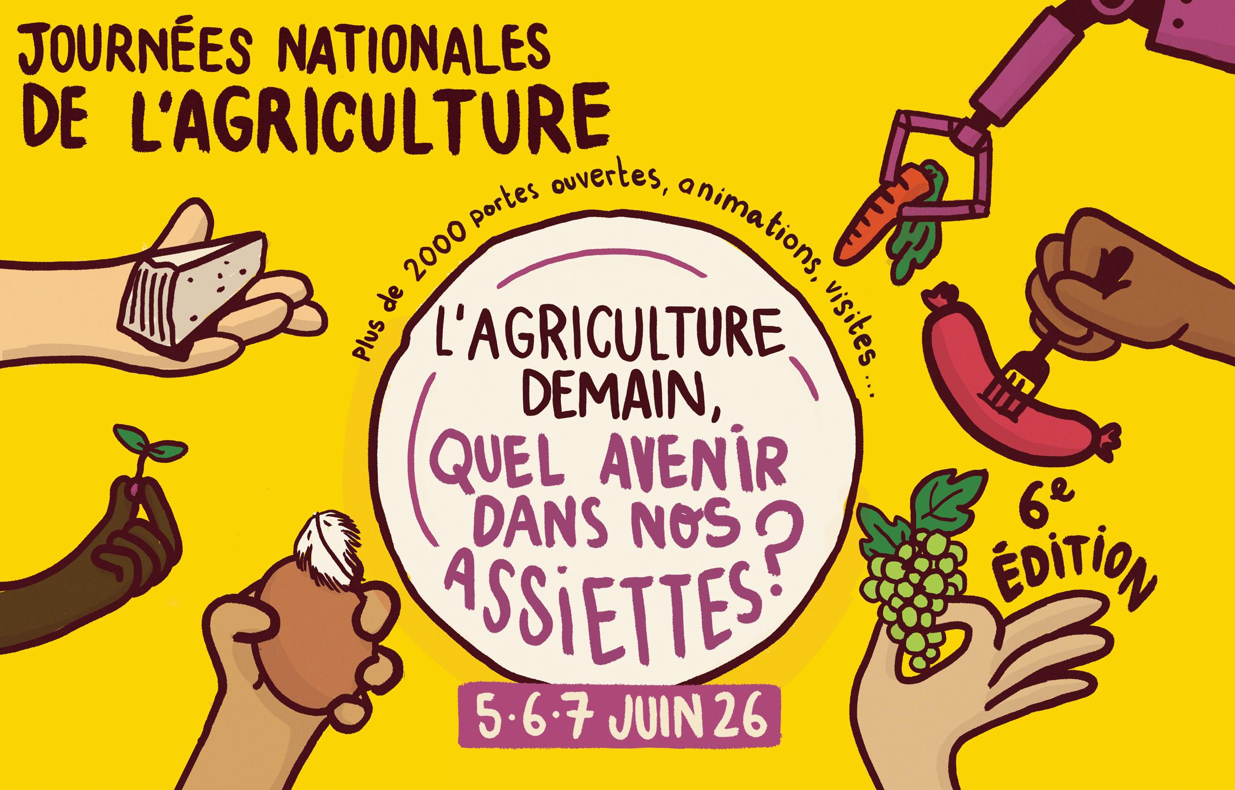Journées Nationales de l’Agriculture 2026 - L’agriculture demain, quel avenir dans nos assiettes ?